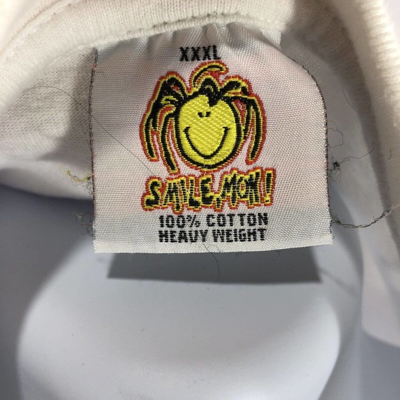 Vintage Jamaica Sleeveless T Shirt Womens Huming Bird Embroidered 90s XXXL 3XL - Picture 8 of 11